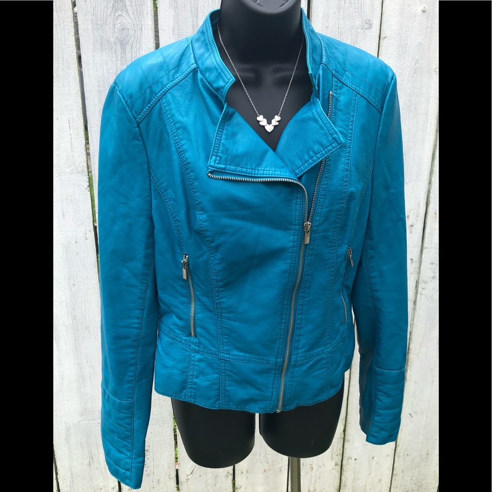 Black Rivet Moto Jacket